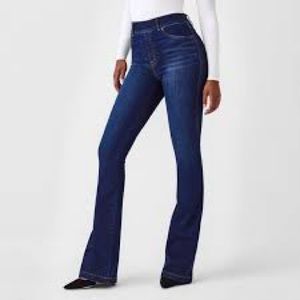 Spanx Flare Jeans Midnight Shade NWT